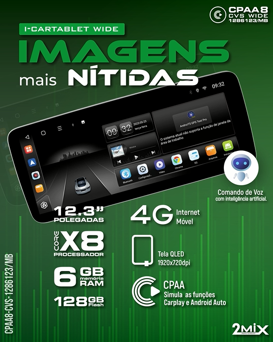 cpaa8 12 polegadas 128