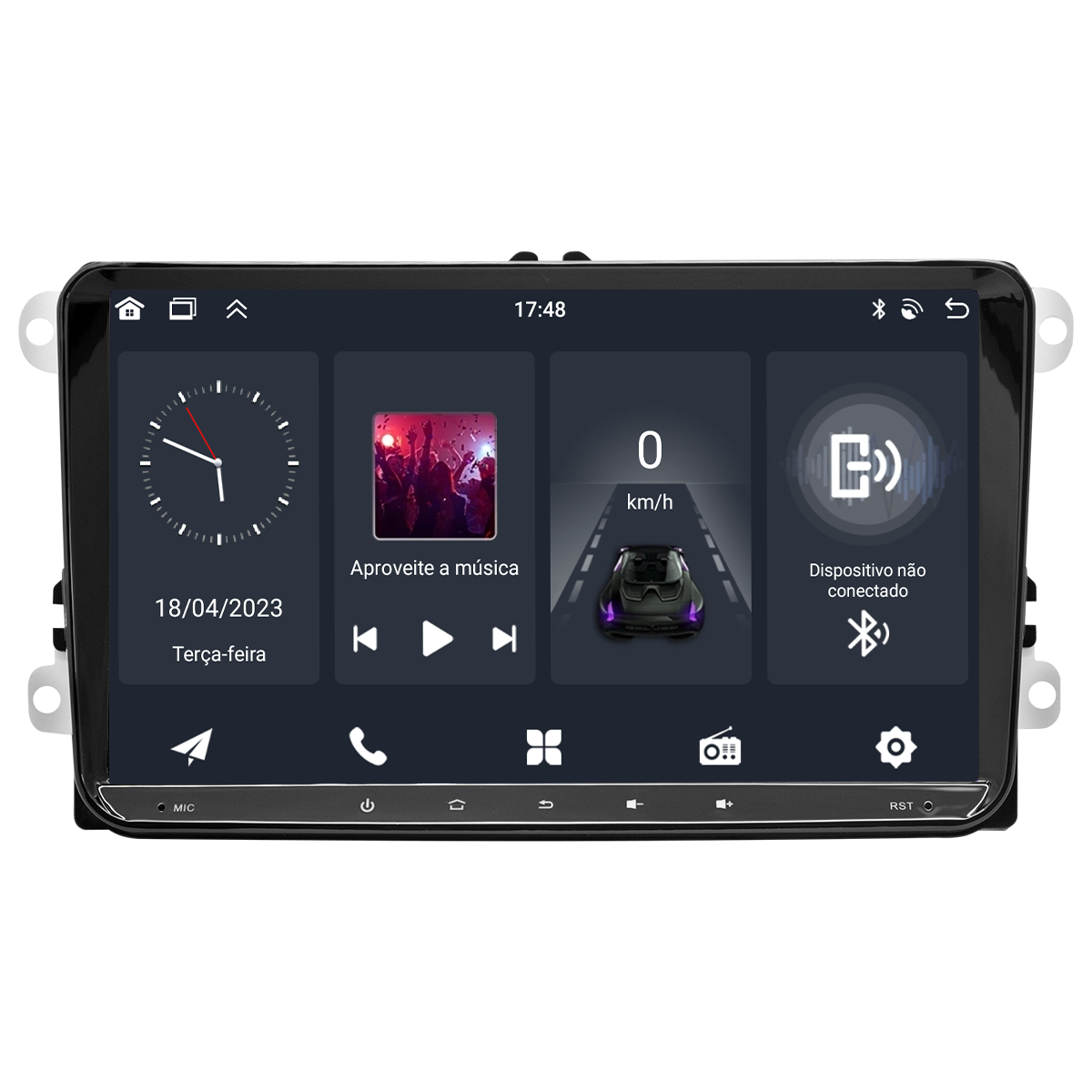 CENTRAL MULTIMIDIA 2MIX ANDROID VW UNIVERSAL CPAA X - 2 MiX