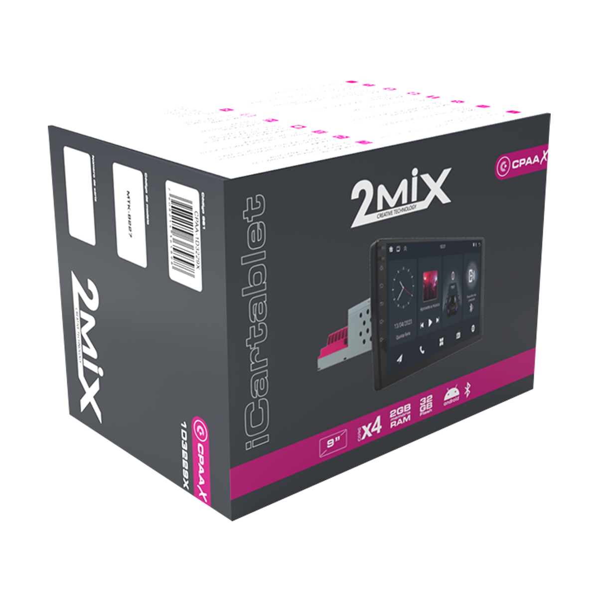 CENTRAL MULTIMIDIA 2MIX ANDROID 9